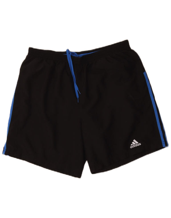 Pantaloni scurți sport Adidas Climalite pentru bărbați, mari, negru, poliester