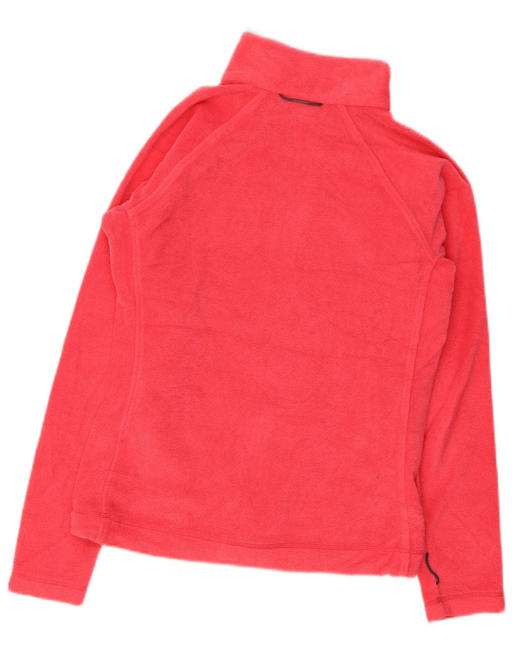 Jachetă fleece Columbia pentru femei UK 12 Poliester roșu mediu