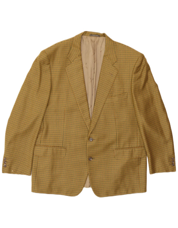 Jachetă pentru bărbați Trussardi cu 2 nasturi IT 56 3XL Bej Houndstooth