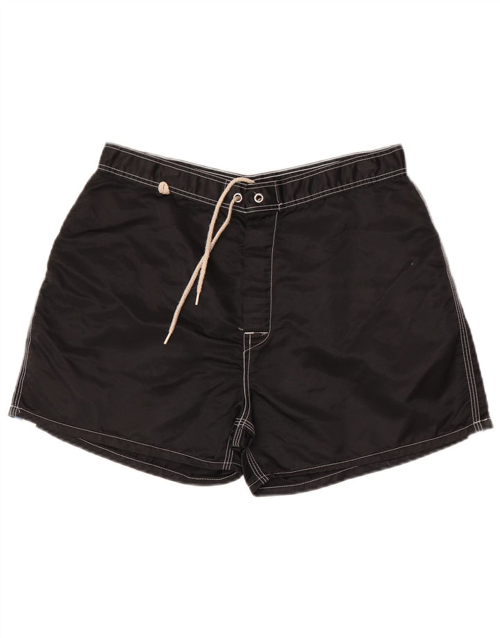 Șort de înot pentru bărbați Sundek, mărimea M, culoare negru cu blocuri de culoare, material nailon