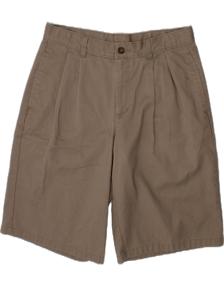 IZOD Boys Regular Chino Shorts 15-16 Years W30 Beige Cotton Vintage Izod and Second-Hand Izod from Messina Hembry 