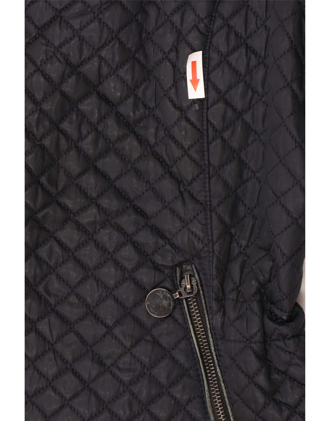 Gilet matlasat Massimo Dutti pentru femei UK 18 XL poliester negru