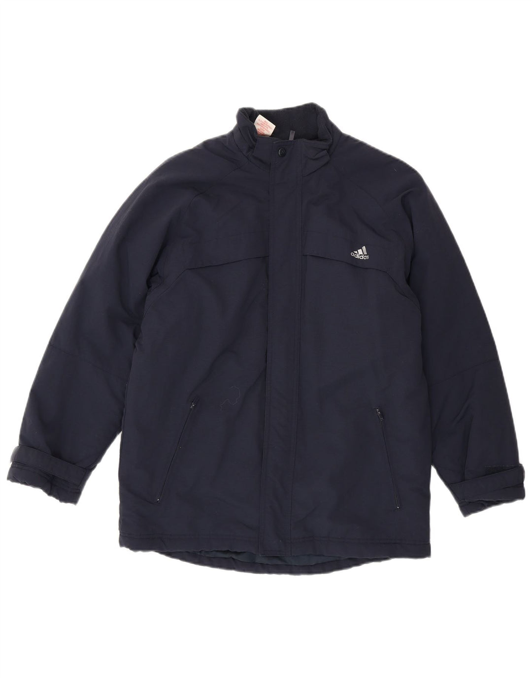 Jachetă Windbreaker pentru băieți cu grafică Adidas 13-14 ani Poliamidă bleumarin