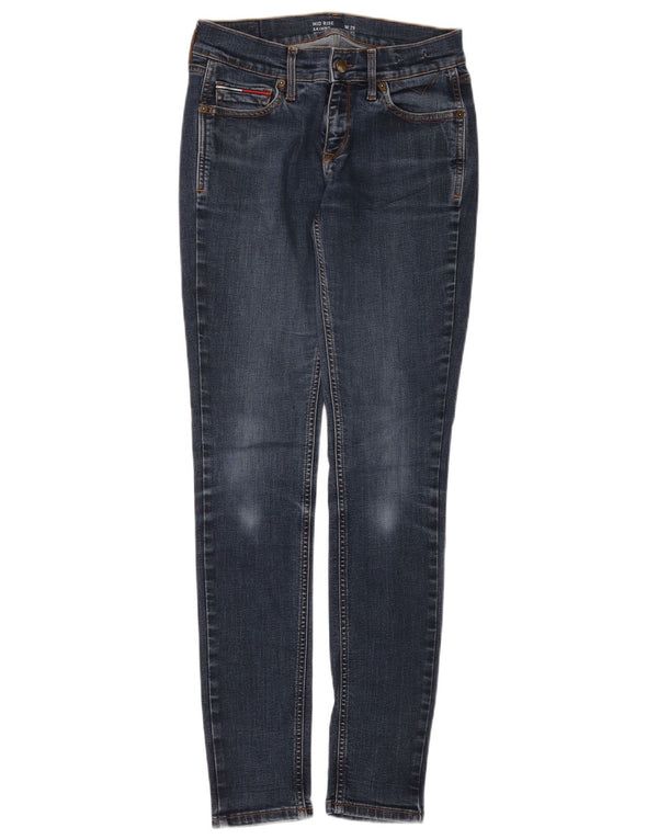 Blugi skinny TOMMY HILFIGER pentru femei cu talie medie W29 L32 bumbac albastru