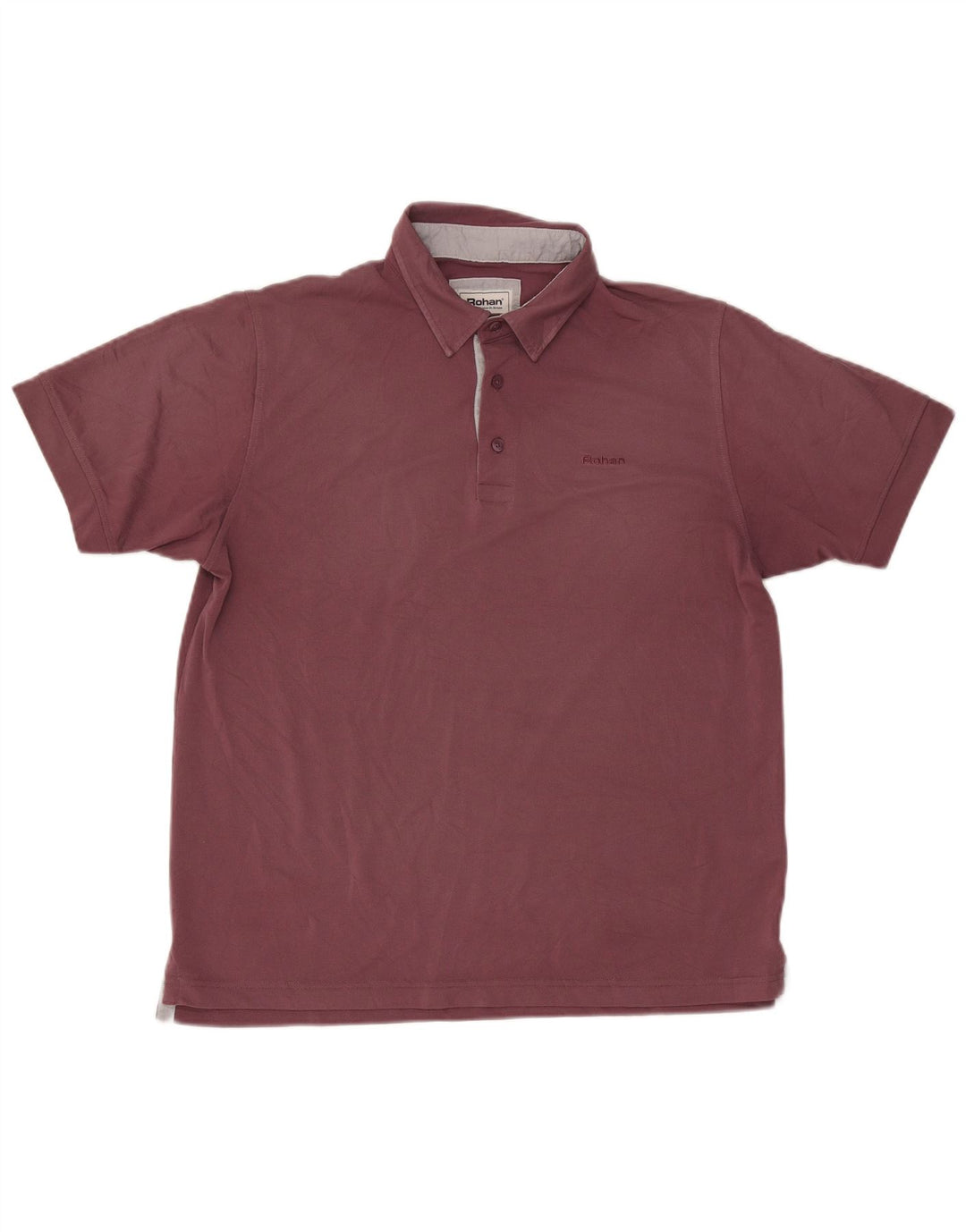 Tricou polo pentru bărbați Rohan Poliester burgundă mare