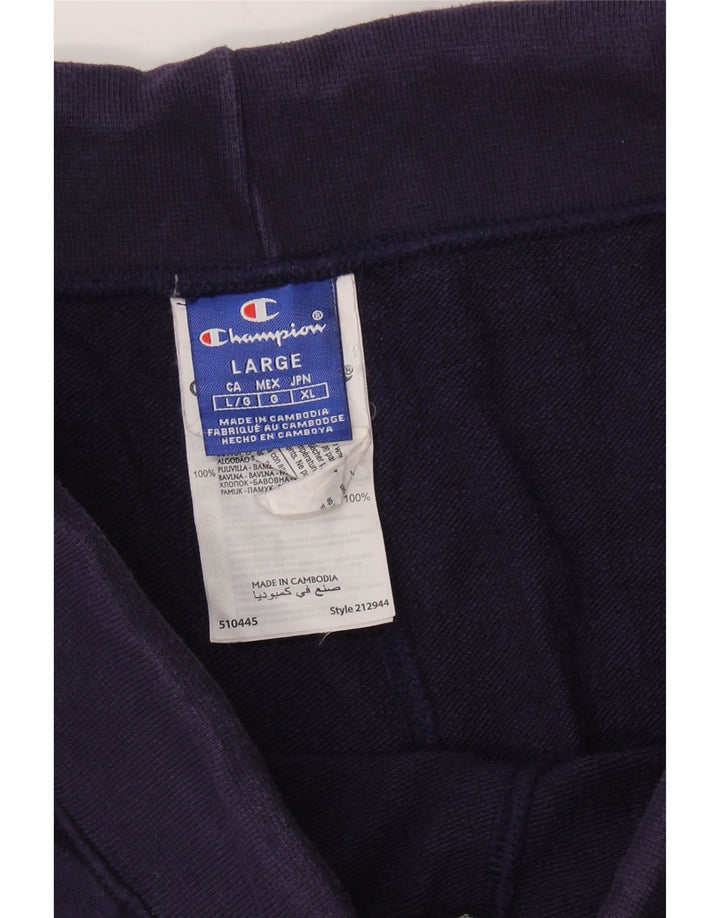 Pantaloni scurți sport Champion pentru bărbați, mari, albastru, bumbac