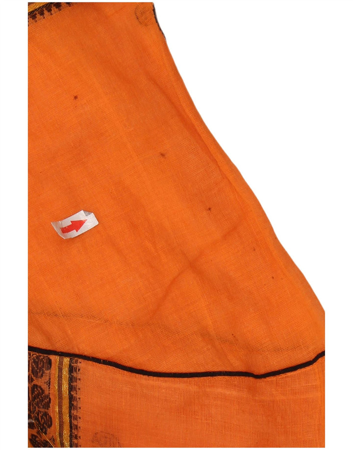 PAUL ROPP Cămașă supradimensionată pentru damă UK 14 Medium Orange Paisley