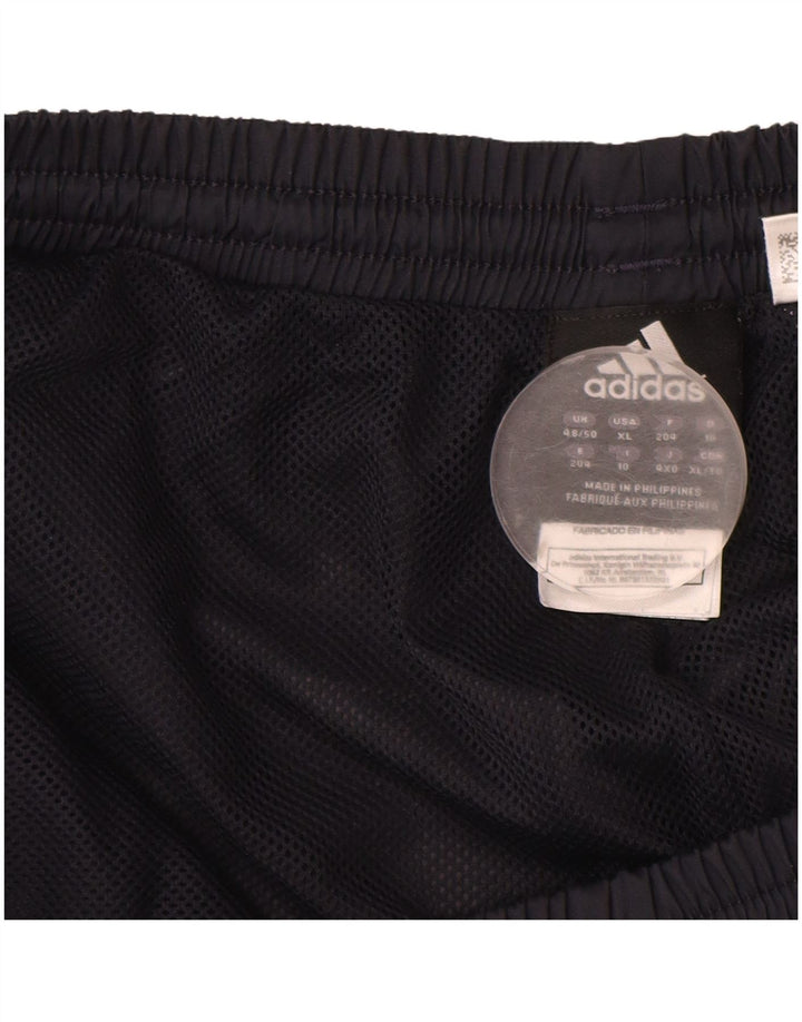 Pantaloni de trening pentru bărbați ADIDAS Joggeri UK 48/50 XL Poliester negru