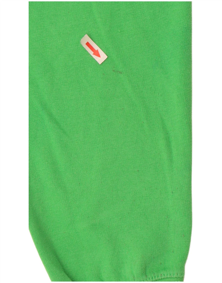 Pulover Crop pentru femei Zara UK 14 Poliester verde mediu