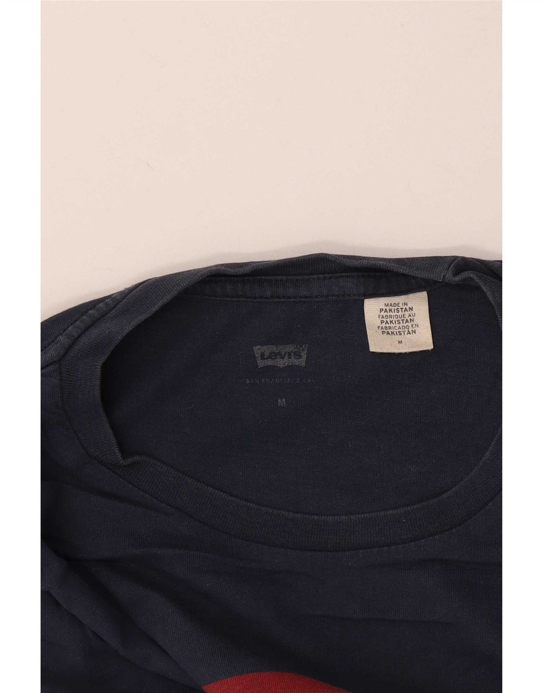 Tricou grafic pentru bărbați Levi's Top Mediu Bleumarin
