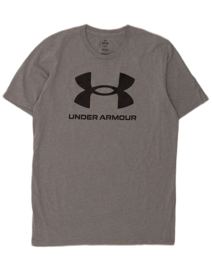 Tricou grafic Under Armour pentru bărbați Top mic gri