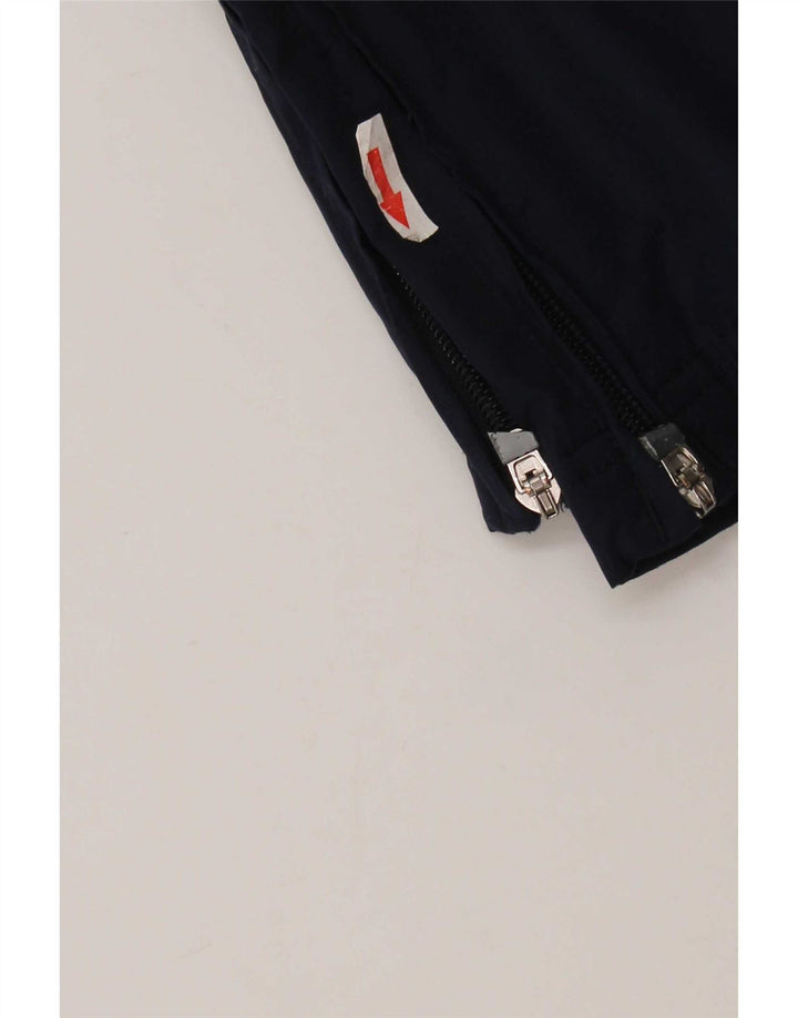 Pantaloni impermeabili pentru bărbați Fila XL bleumarin din poliester color bloc