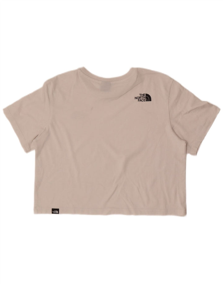 Tricou The North Face pentru femei Crop Top UK 14 Medium White
