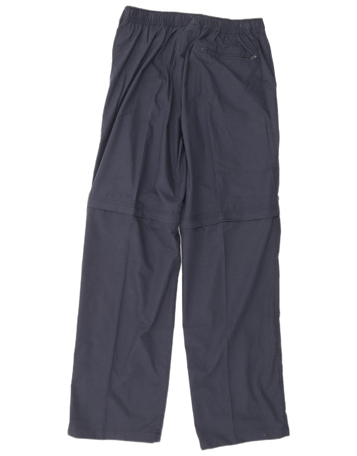 Pantaloni cargo drepti pentru bărbați Asics XL W36 L34 poliester bleumarin