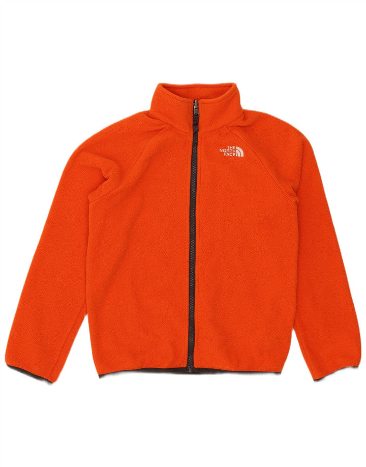 Jachetă polară pentru băieți The North Face 9-10 ani poliester portocaliu mediu