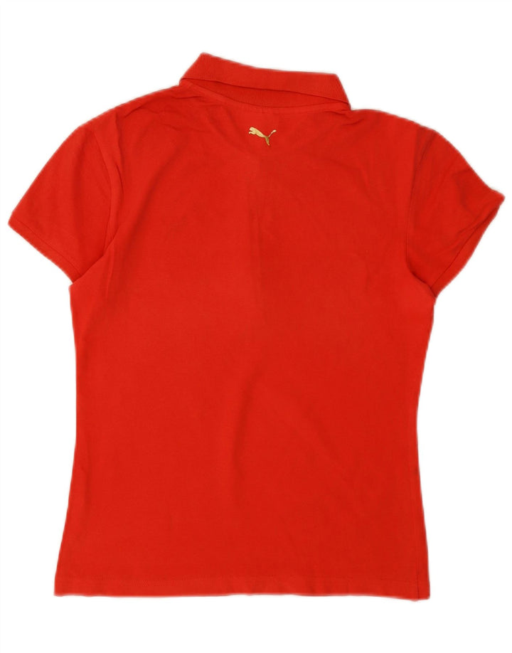 Tricou polo PUMA pentru femei UK 10 Small Red