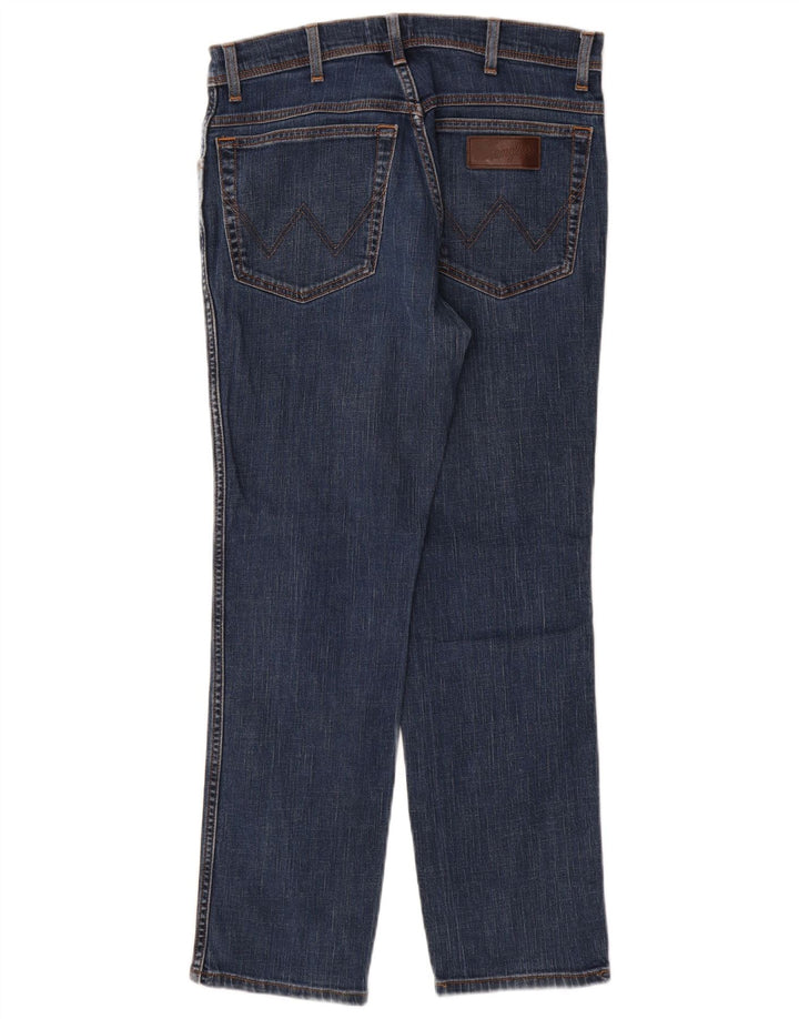 Blugi slim Texas Wrangler pentru femei W33 L30 bumbac albastru