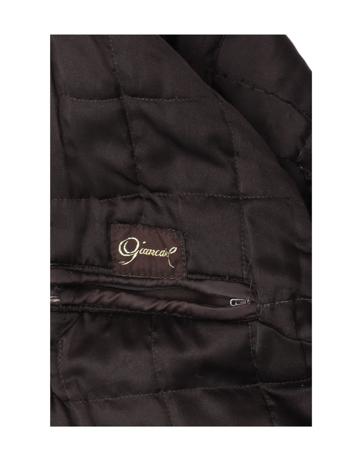 Jachetă de piele vintage pentru bărbați UK 40 Large Black
