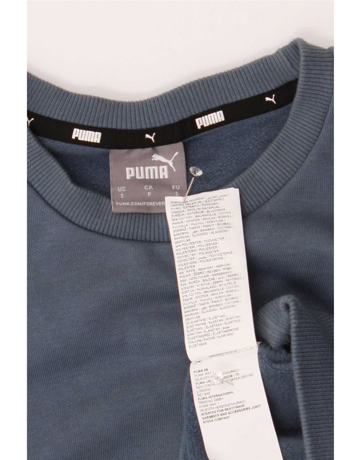 Hanorac pentru bărbați Puma Jumper mic, albastru, bumbac