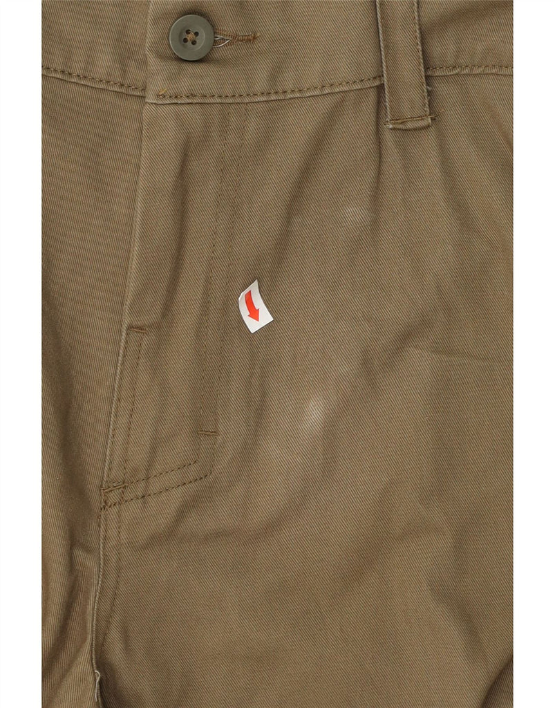 DECATHLON Mens Straight Cargo Trousers W41 L29 Khaki Cotton Vintage Decathlon and Second-Hand Decathlon from Messina Hembry 