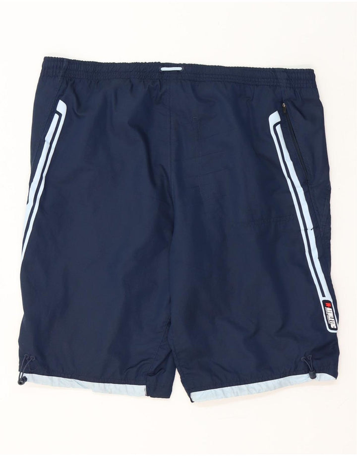 Pantaloni scurți sport NIKE pentru bărbați, mari, albastru, poliester