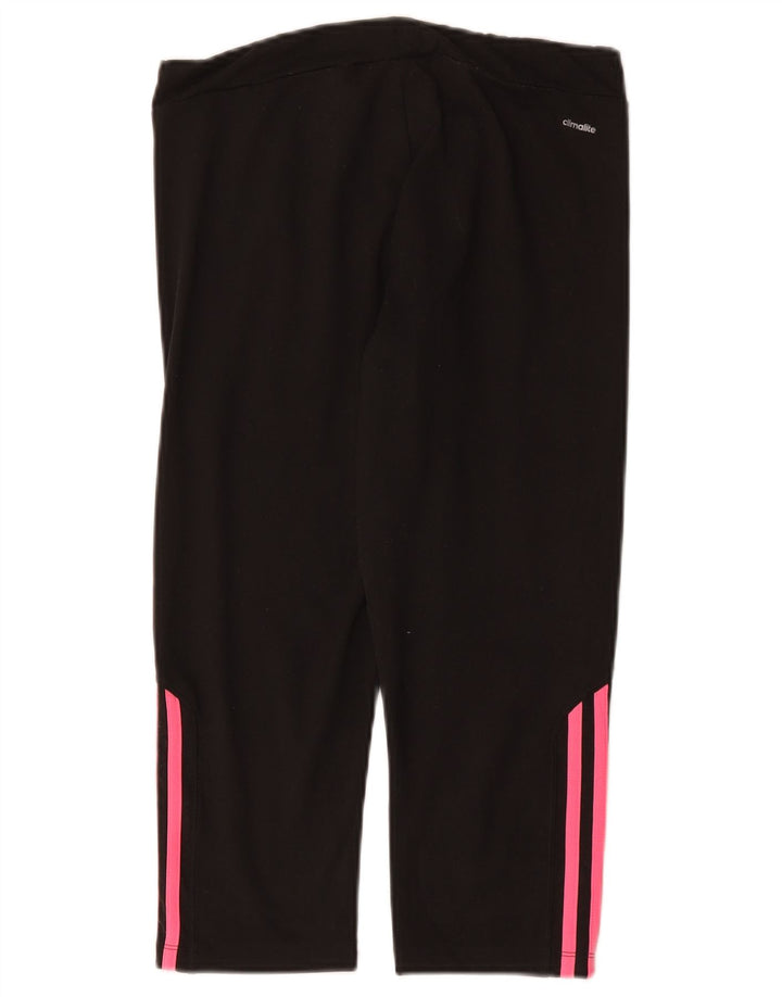 Leggings Adidas Climalite Capri pentru femei UK 12/14 Poliester mediu negru