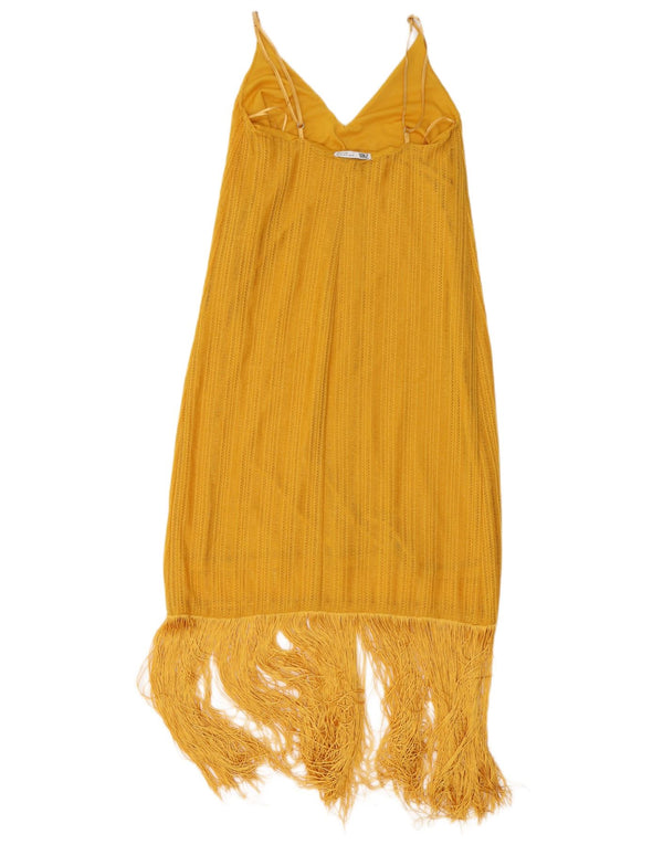 Rochie Charleston pentru femei Zara UK 10 Small Yellow
