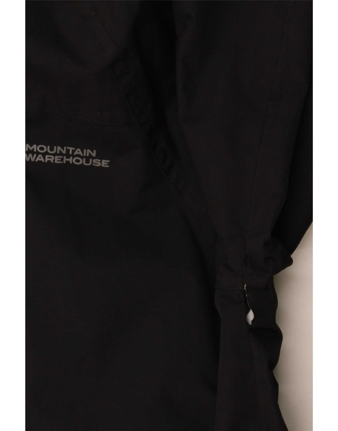 Jachetă de ploaie cu glugă pentru bărbați Mountain Warehouse UK 36 Poliester negru mic