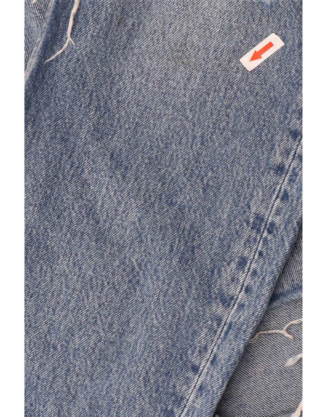 Blugi Distressed drepte pentru femei Zara EU 40 Medium L30 L27 Bumbac albastru