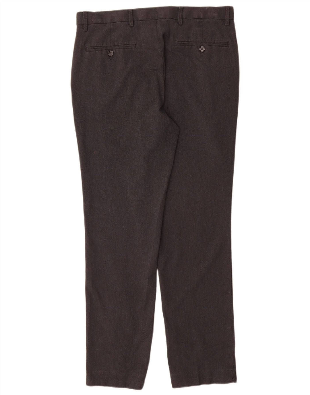 Pantaloni de costum subțiri pentru bărbați Marks & Spencer L32 L31 poliester gri