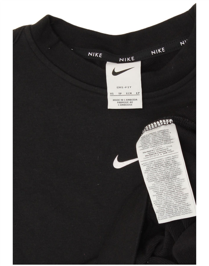 Pulover NIKE pentru femei UK 6 XS poliester negru