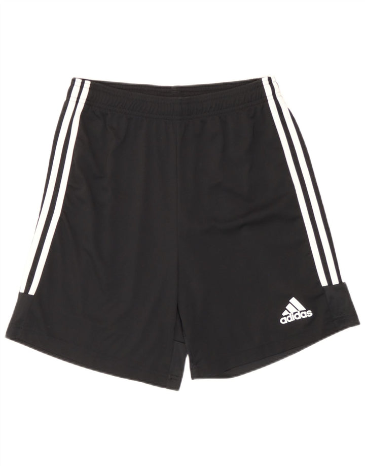 Pantaloni scurți sport Aeroready Adidas pentru bărbați, poliester negru mic