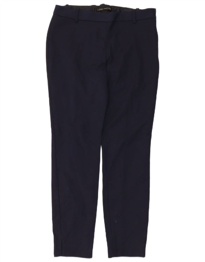 Pantaloni casual slim pentru femei Zara Mediu L30 L27 Bleumarin