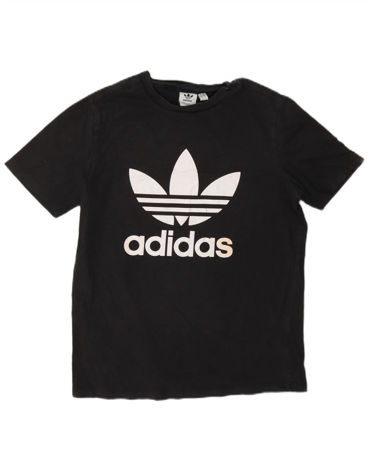 Tricou grafic Adidas pentru femei Top UK 14 Medium Negru