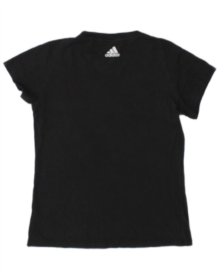 Tricou grafic Adidas pentru femei Top UK 12/14 Medium Gri