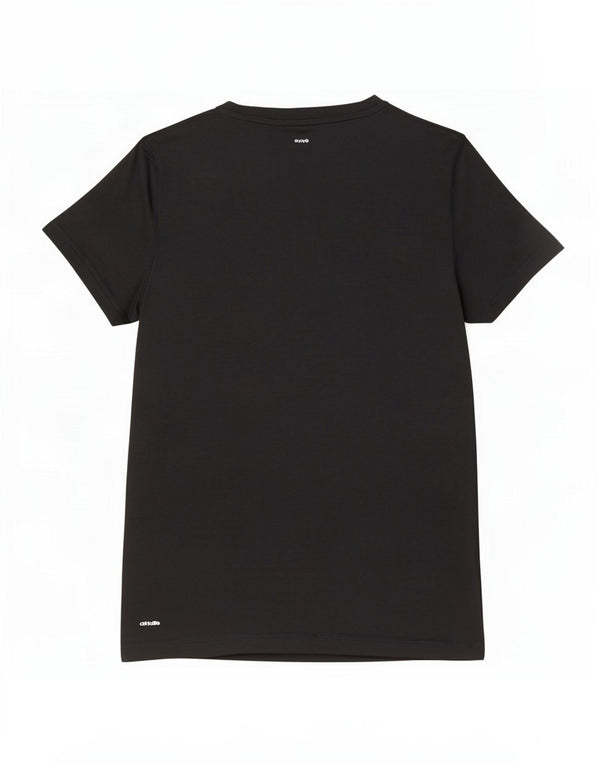 Tricou Adidas Femei Top UK 12/14 Medium Negru Poliester