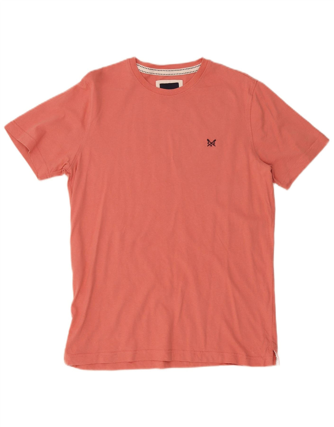 Crew Clothing Tricou Bărbați Top Mediu Roz Bumbac