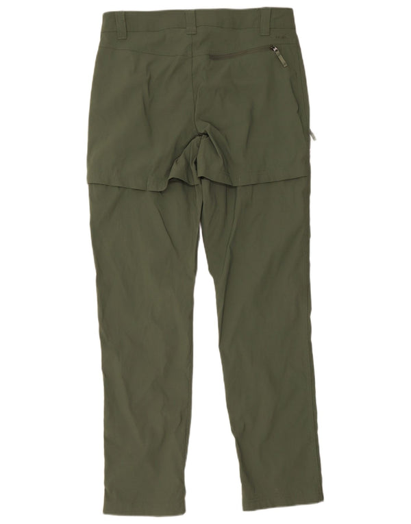 The North Face Mens Slim Cargo Trousers W30 L28 Green Nylon