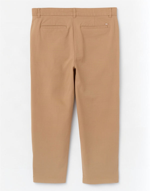 Pantaloni tăiați drept pentru femei Tommy Hilfiger US 6 Medium W30 L24 Bej