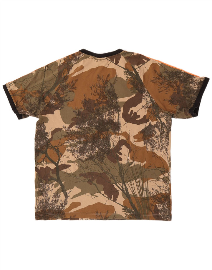 Tricou pentru bărbați Adidas Top mare, multicolor, camuflaj, bumbac