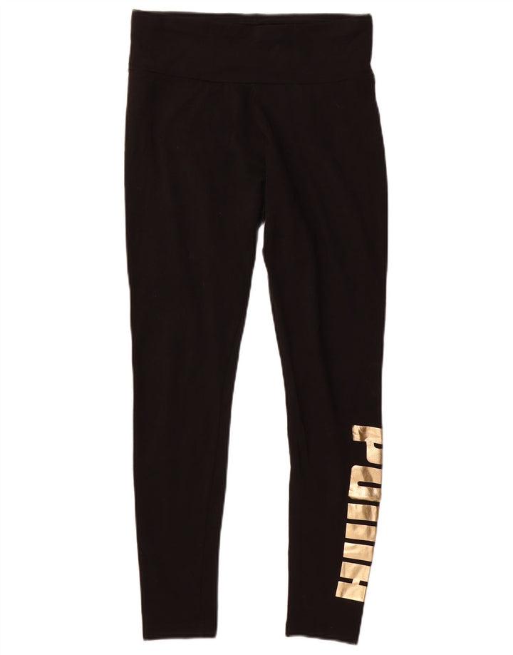 Leggings grafic Puma pentru femei UK 12 Medium Black