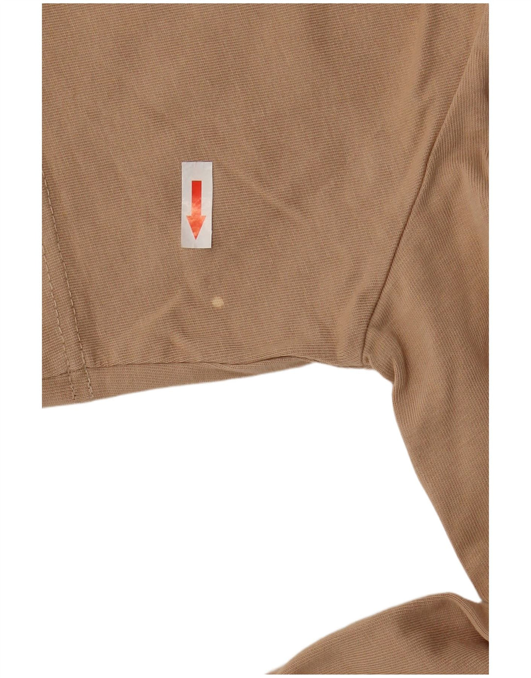 Tricou pentru femei Nike Crop Top UK 14 Medium Beige Bumbac