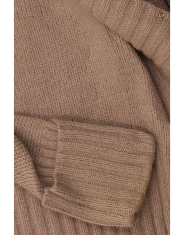 Pulover cardigan pentru femei Marks & Spencer UK 16 mare bej Angora