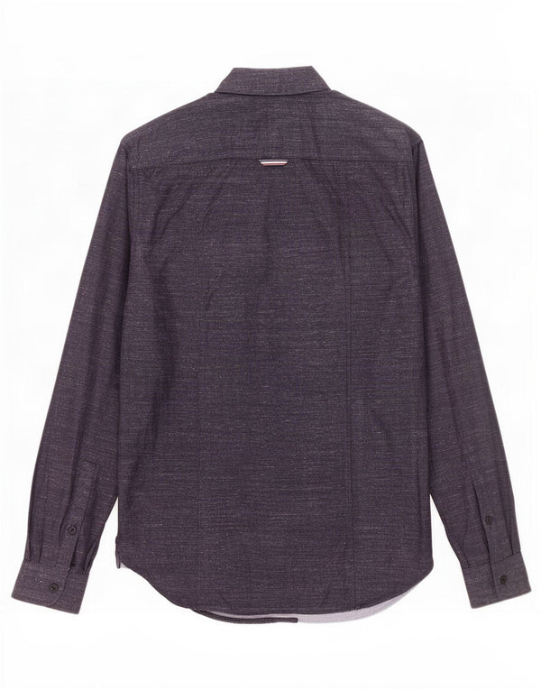 Cămașă pentru bărbați Tommy Hilfiger XS bleumarin, bumbac cu pete