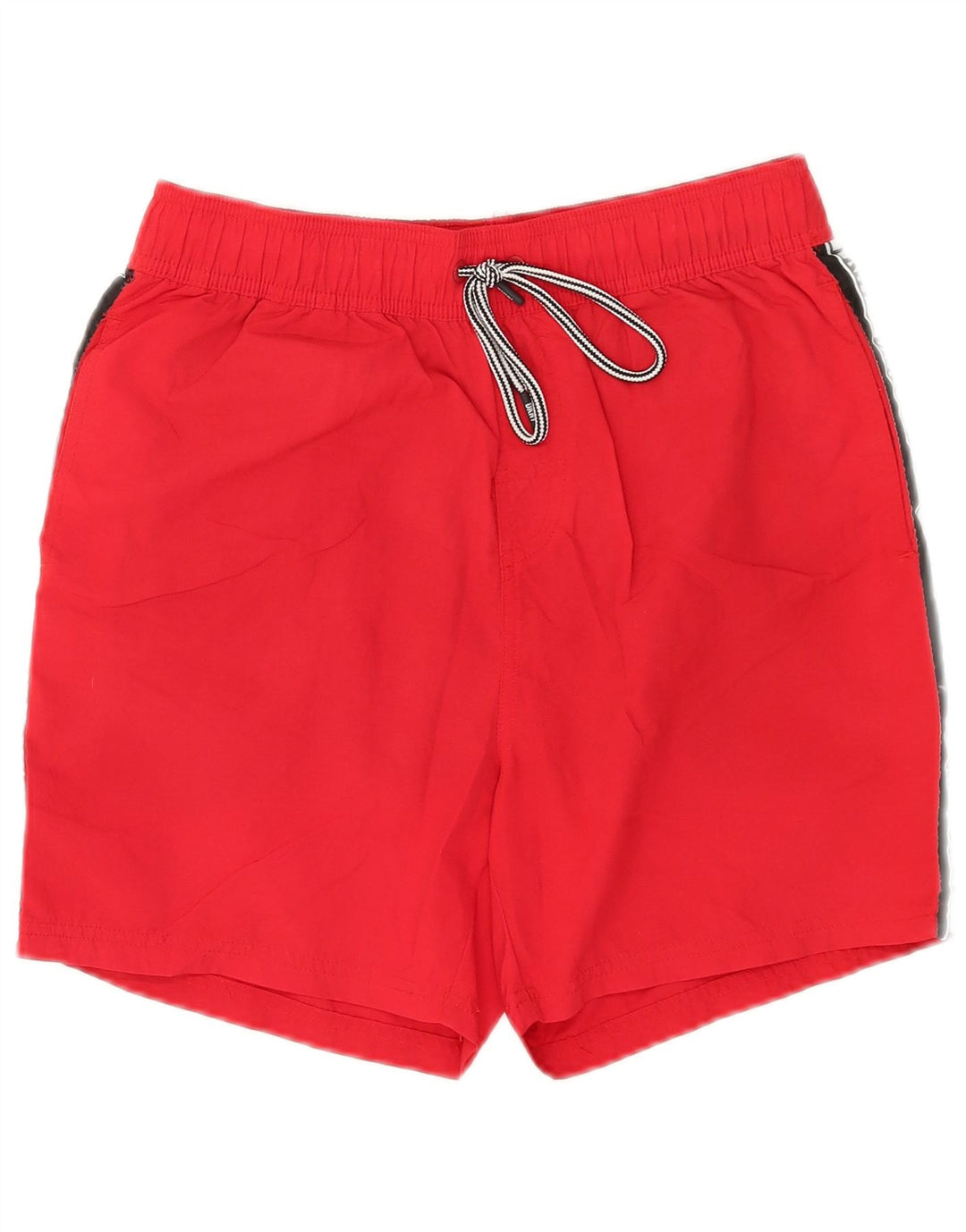 Pantaloni scurți de înot cu grafic Dkny pentru bărbați, poliamidă roșie mică
