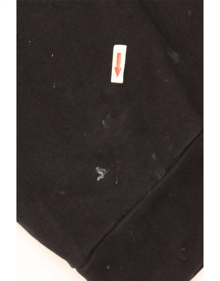 Levi's Pulover grafic pentru bărbați, bumbac mediu negru
