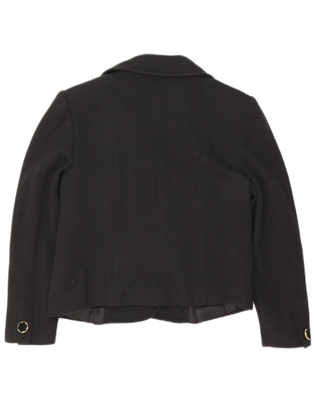 Jachetă Blazer pentru femei Pierre Cardin cu 4 nasturi IT 46 Lână mare neagră