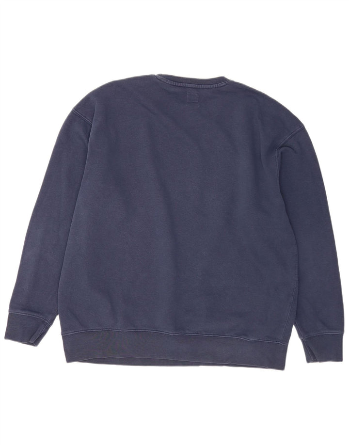 Hanorac relaxat pentru bărbați Levi's Pulover mare din bumbac bleumarin