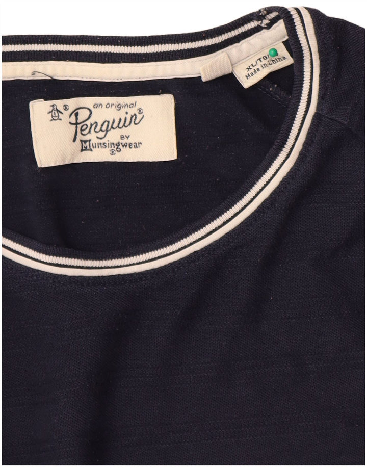 Tricou pentru bărbați Pinguin Top XL Bleumarin