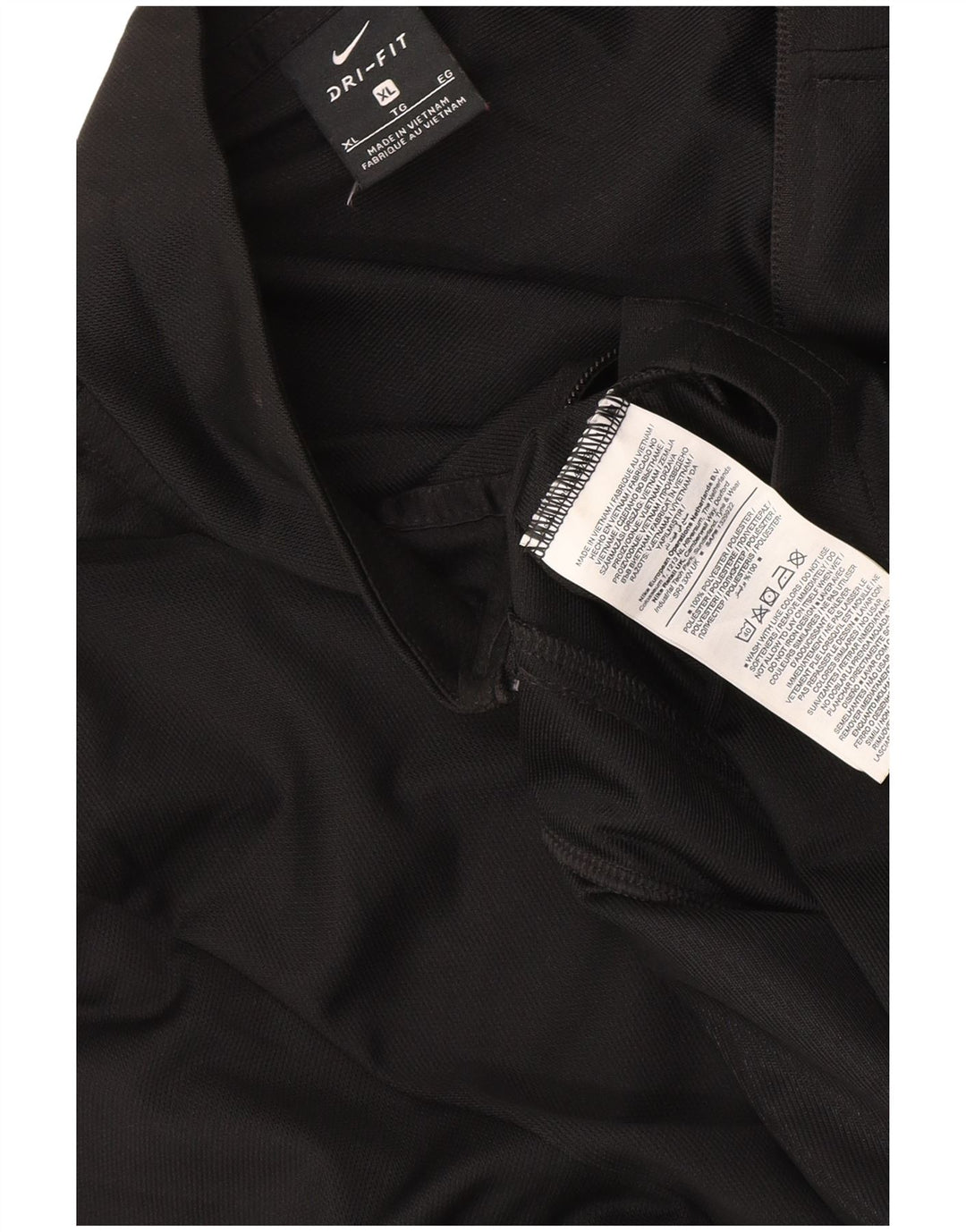 Jachetă de trening pentru bărbați Nike Dri Fit, XL, poliester negru